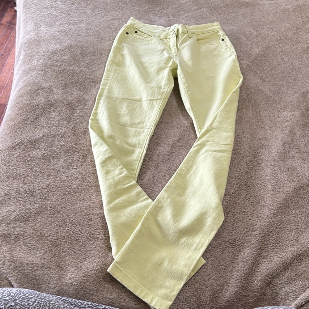 Boden Women's Vintage Ice Yellow Skinny Jeans